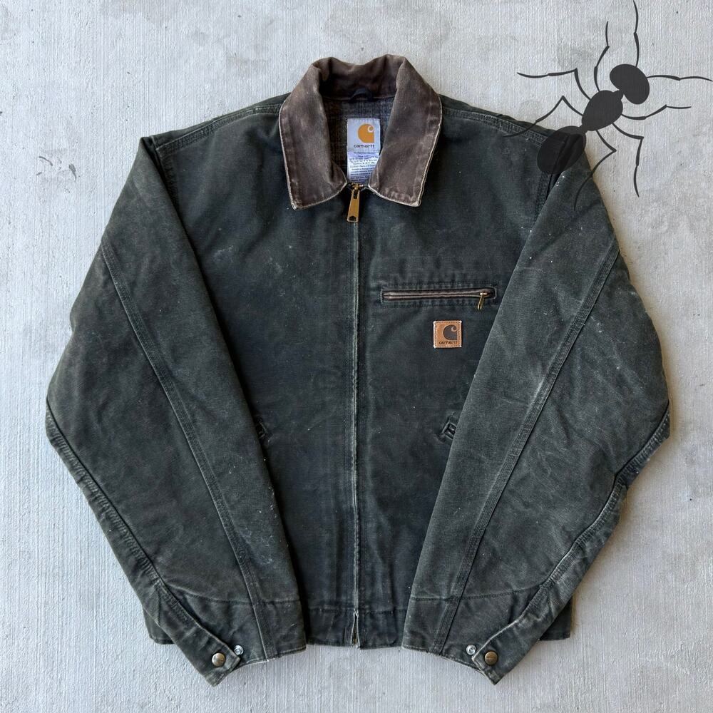 Carhartt J97 MOS Medium green detroit work wear jacket